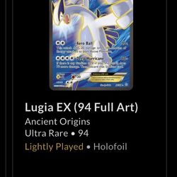 Lugia Ex Full Art