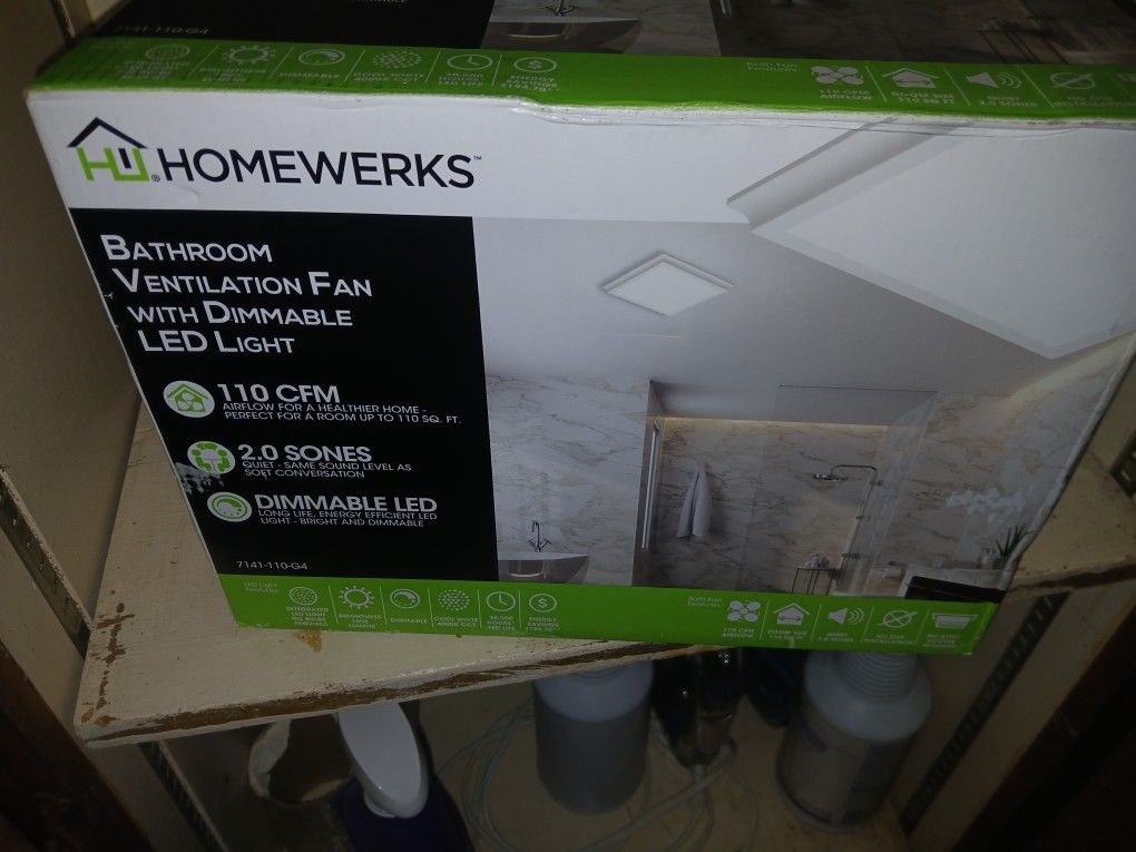 Exhaust Fan With Light