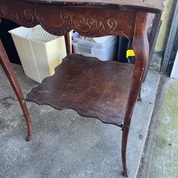 Antique Table Or Kids Items