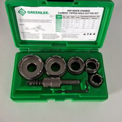 Greenlee Carbide Hole Cutter