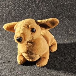 Original Ty Beanie Baby Weenie the Dog DOB July 20, 1995 Excellent Pre-owned!