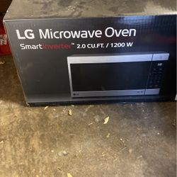 LG Smart Microwave 