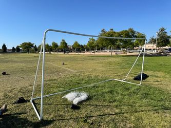 Aluminum soccer goal - 12’ x 6’