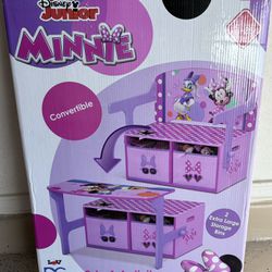 2-N-1 Activity Bench & Desk - Minnie