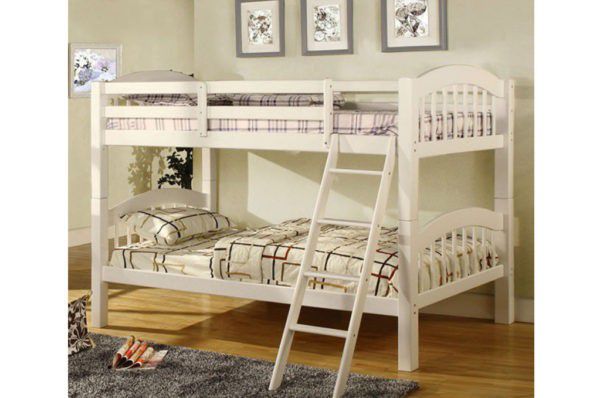 Brand New White Twin Size Bunk Bed