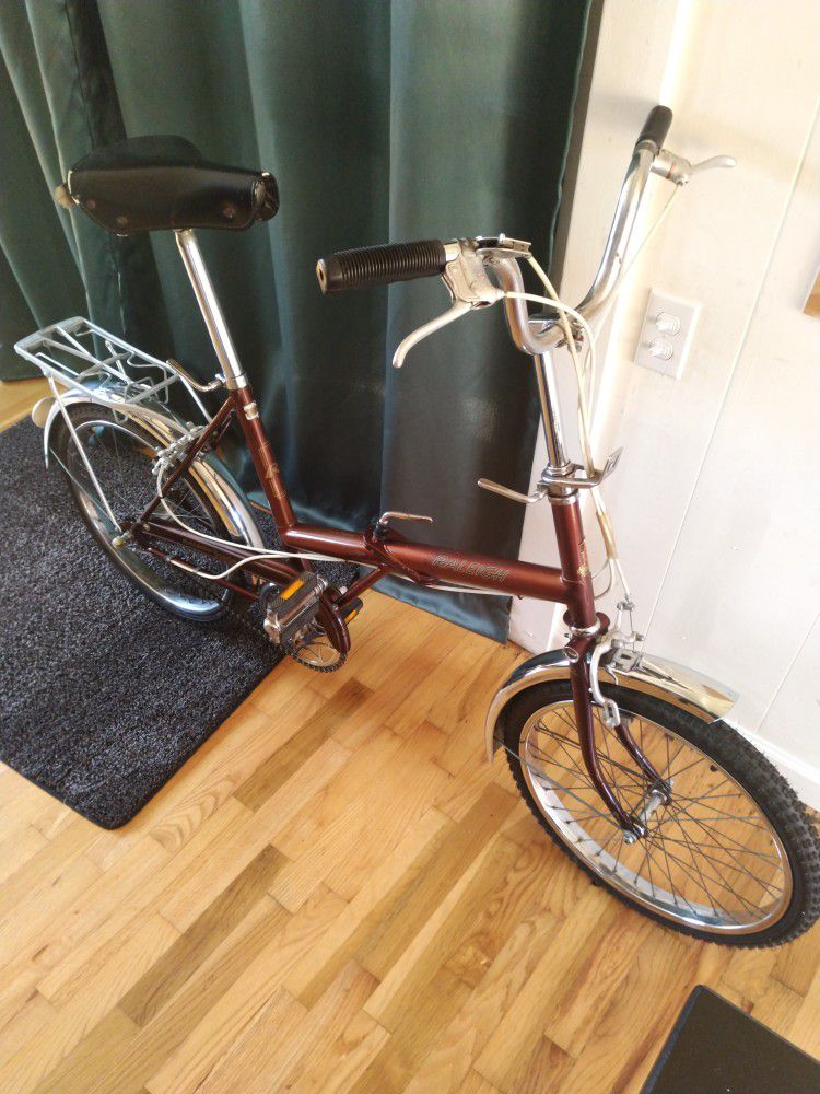 Raleigh Vintage Folding Bike 