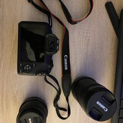 Canon EOS R100 Mirrorless Camera with 18-45mm and 55-210mm Lenses Kit