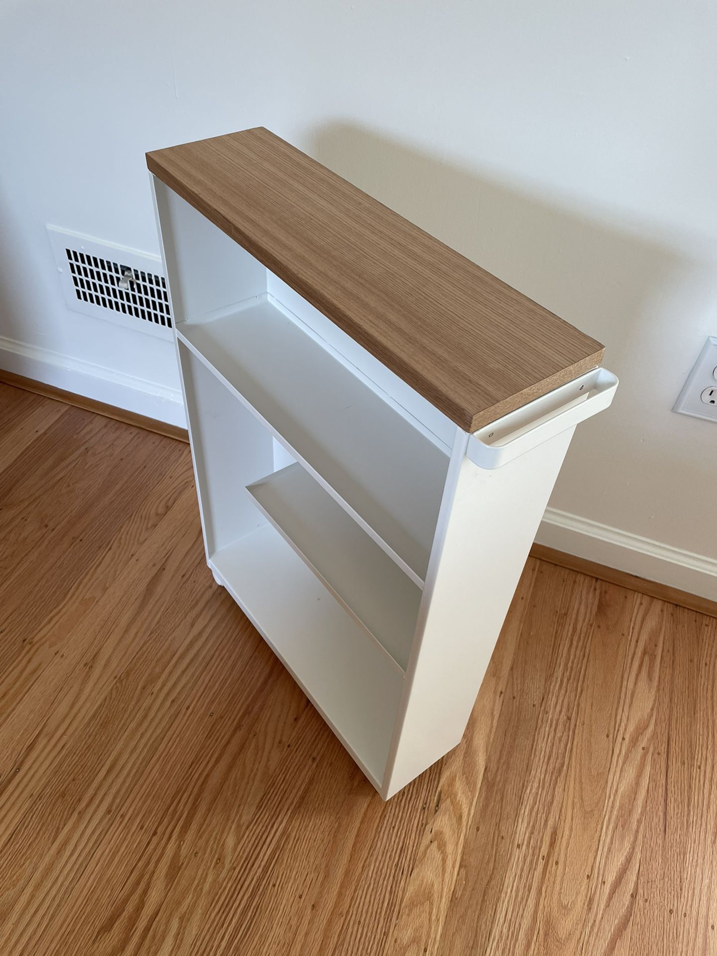 Narrow Storage Cabinet On Rollers