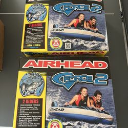 New Airhead Inflatable 2 Person Towable