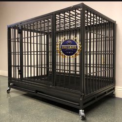 Dog Pet Cage Keenel Size 48 Xl With Grid Tray And Bowls New In Box 📦 