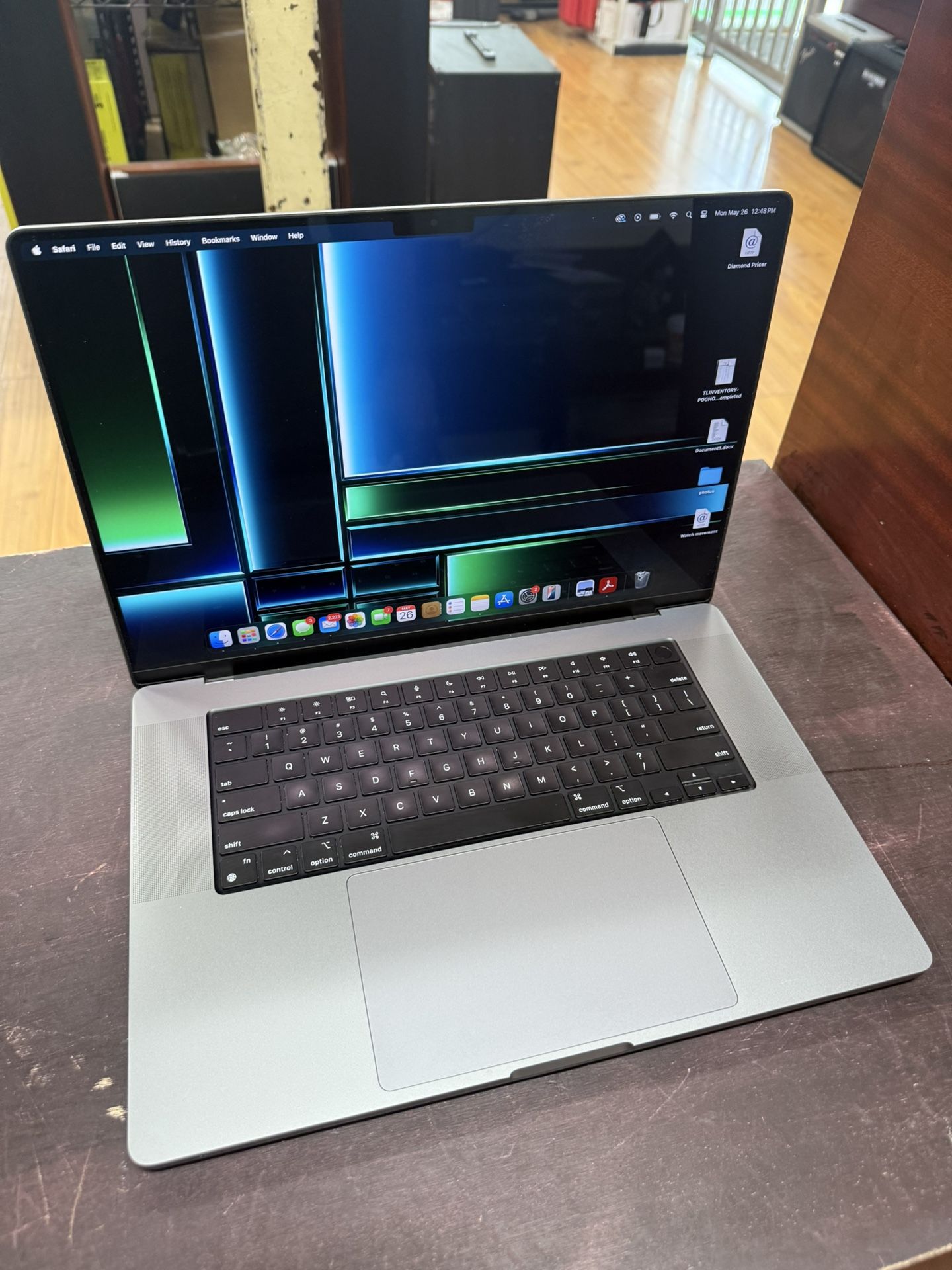 2021 MacBook Pro 16” M1 Pro Chip 16GB with 512SSD Laptop