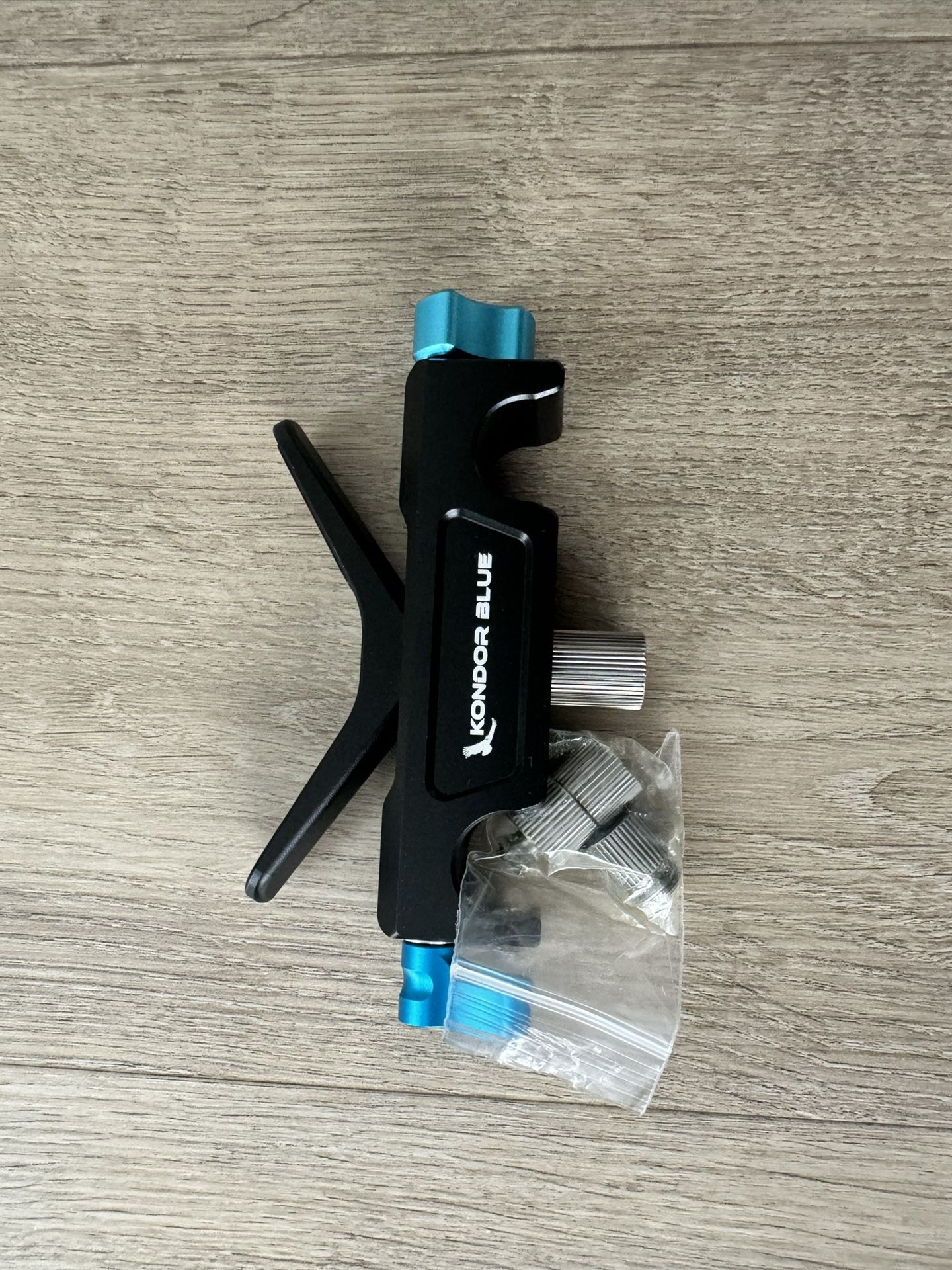 Kondor Blue Universal Lens Support Kit for LWS 15mm Rods (Raven Black)