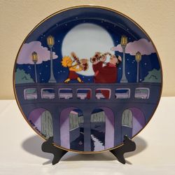 The Simpsons 1993 Lisa And Her Sax Porcelain Collectors Plate