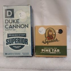 DUKE CANNON AND  SQUATCH HYGIENE PRODUCTS 