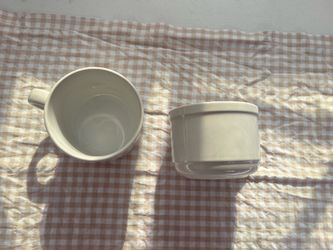 Vases, cups