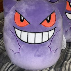 Pokemon Gengar Squishmallow Plush NEW 10" In Hand Squishmallows