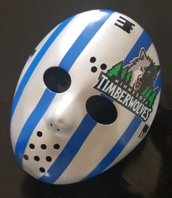 T.WOLVES/WOLF PACK-CUSTOM MASK MEMORABILIA 4 UR MANCAVE-AUTO-OFFICE-PEP RALLYS-VIDEOGAMING-TAILGAITING-GIFT/ANNIVERSARIES CAR CLUBS & BIKE CLUB
