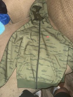 Supreme wind stopper grid camo jacket size M