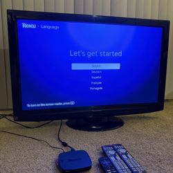 Panasonic TC-P42G25 42″ Plasma (Not Smart) TV + Roku 4660X2