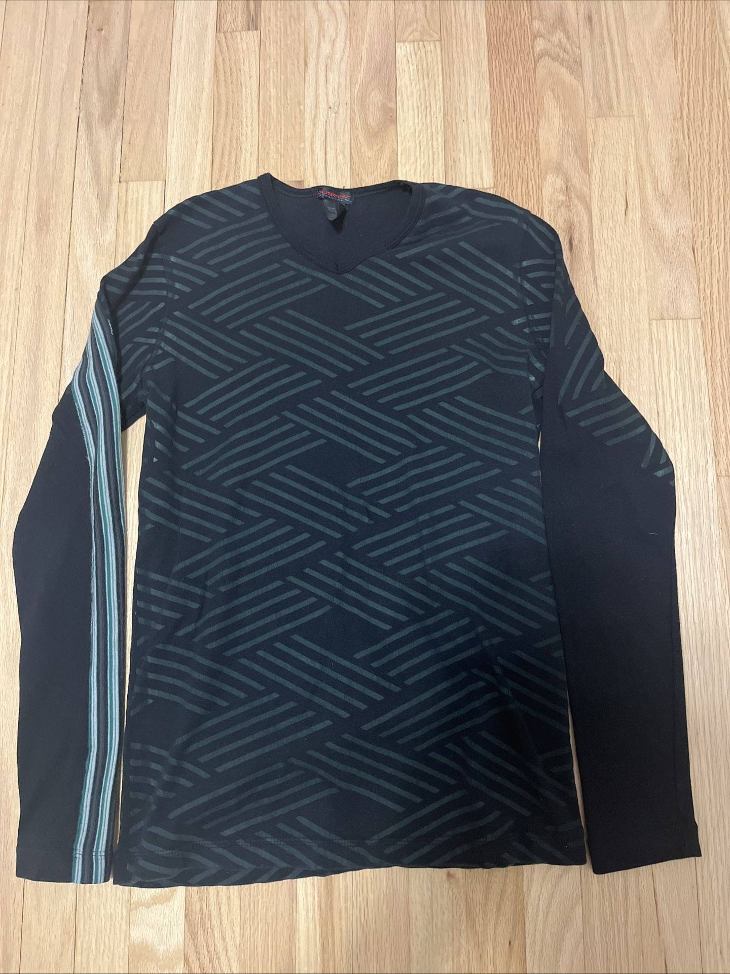 Custo Barcelona Shirt Top Long Sleeve Abstract Art...