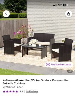 Patio set