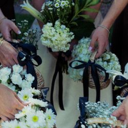 Bridesmaid/flower  Girl Baskets