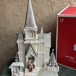 Fiber Optic Christmas Village Church (2009) – $35