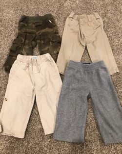 Toddler Boys 12-18 mth bottoms lot