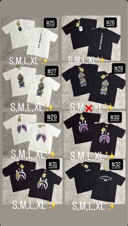 Bape tee’s