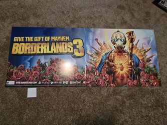 Giant Borderlands 3 Gamestop Banner