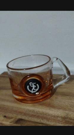 VINTAGE WEDGWOOD ENGLAND ART GLASS - MUG 4"×3.5" - A900
