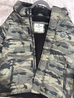 Abercrombie Kids Camo Winter Coat