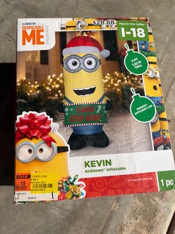 Despicable Me Kevin 5ft Christmas Airblown Inflatable