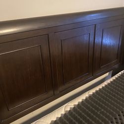 Queen Size Bed Frame and Picture Frame