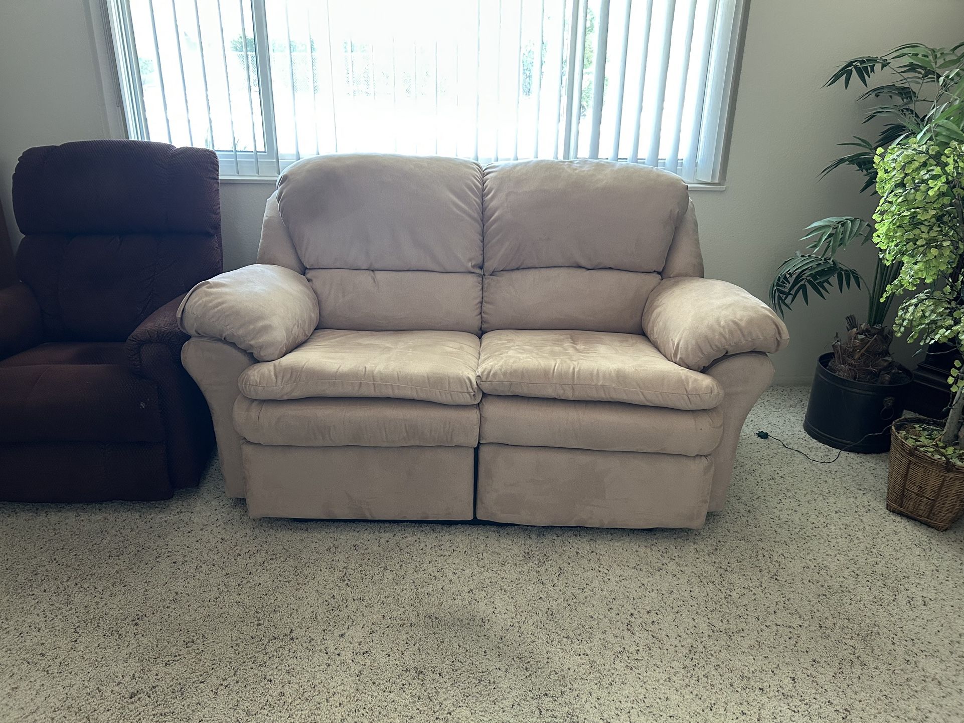 Love Seat with pull outs