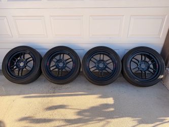 17” Enkei RPF1 w/tires