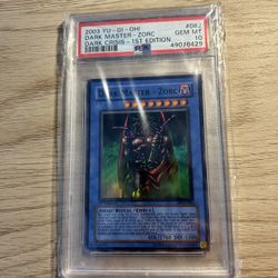 Dark Master Zorc DCR 1st Ed PSA 10