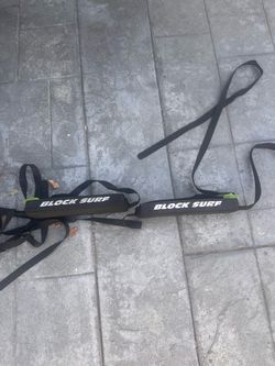 Block surf soft roof rack