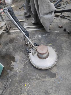 Floor polisher