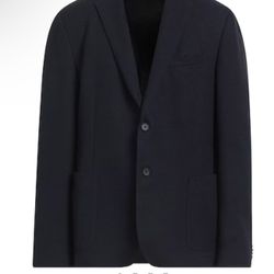 Hugo Boss suit jacket Size 46c navy blue 