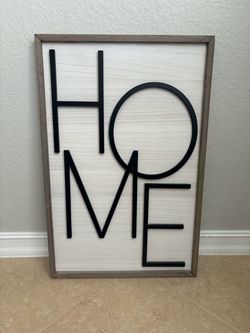 Framed sign (Kirkland’s)
