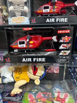Fire Rescue Helicopter Toy