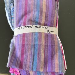 7 FABRICS OF COTTON BLENDS 