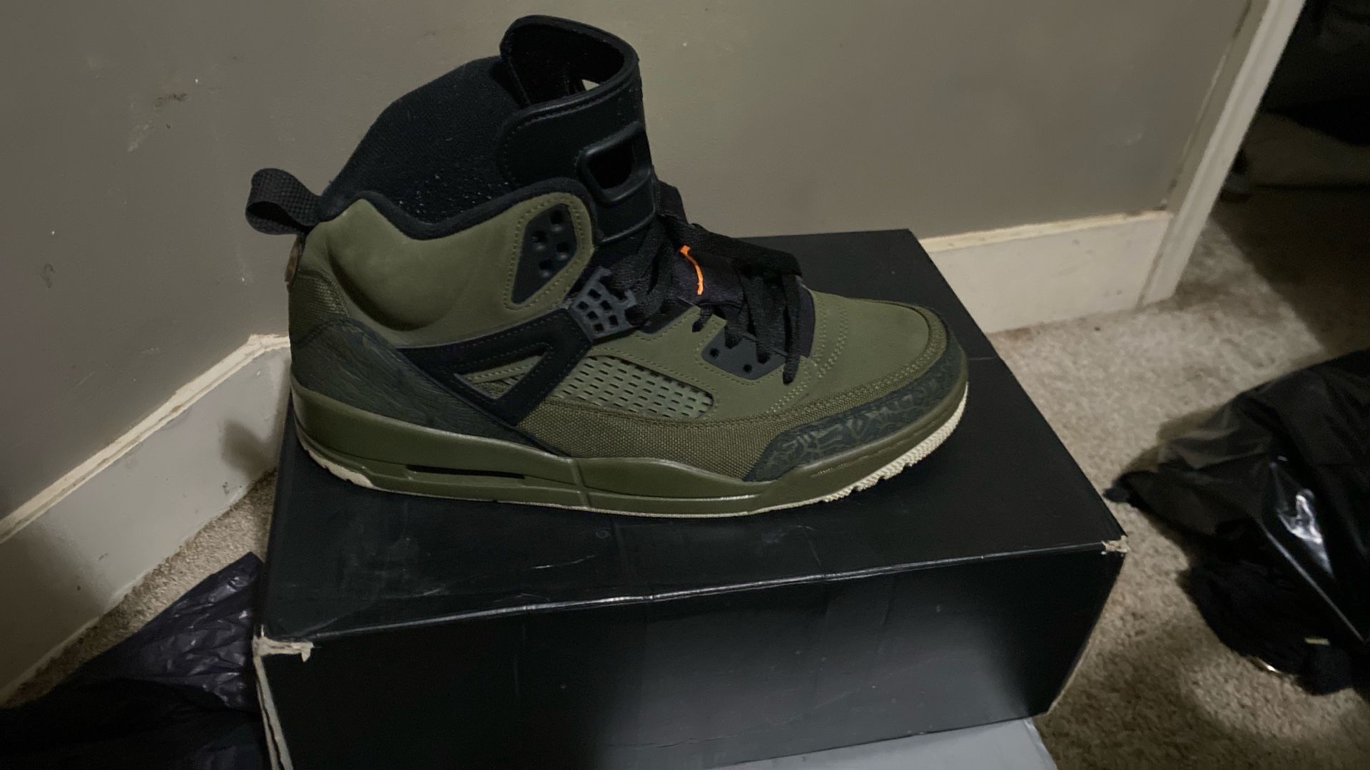Jordan Spizike Retro Olive Canvas 