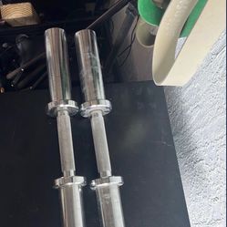 Titan Fitness Dumbbell Handles (Pair) — Heavy-Duty Chrome 💪