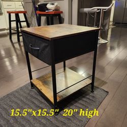 15.5" Side Table Sofa Table End Table