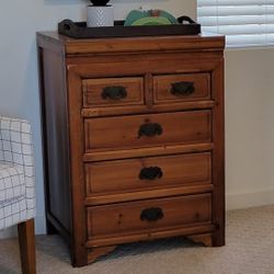 Antique Style Wooden Dresser 