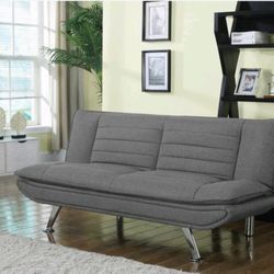 Upholstered Sofa Bed with Pillow-top Seating Grey 👍FREE FINANCING AVAILABLE❗NO CREDIT CHECK❗ 