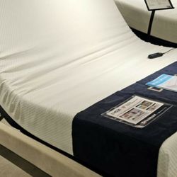 New Full size adjustable bed mattress included