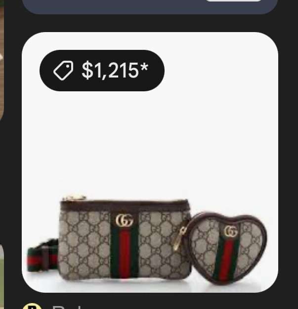Gucci Bag Heart Utility Belt